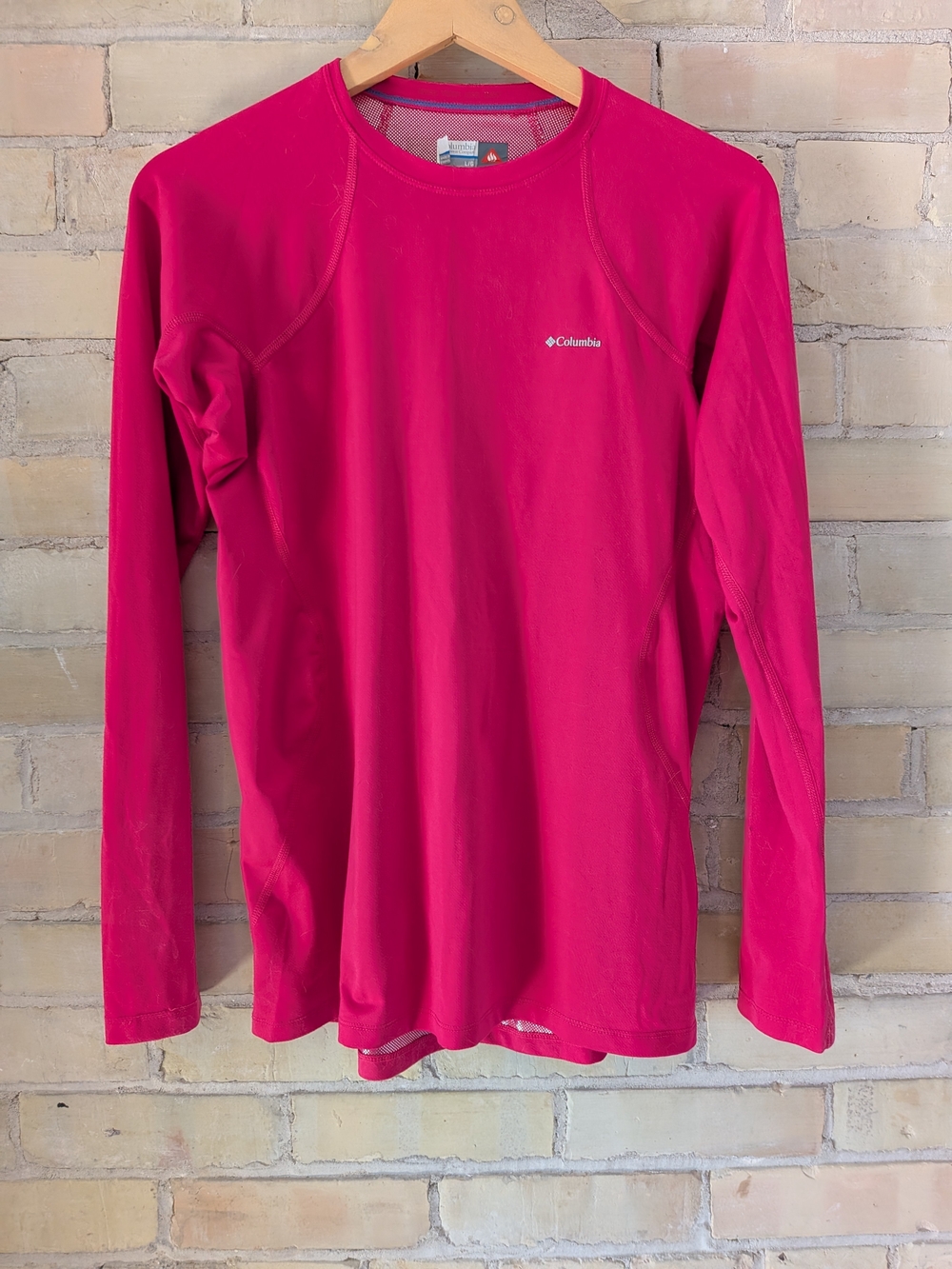 2 For $40 Columbia Long-Sleeve Active Top - Bright Pink